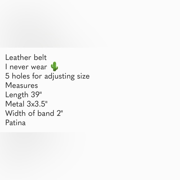 Gap Leather Belt - Picture 11 of 11